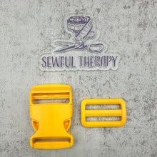 Load image into Gallery viewer, 1.5" Plastic Buckle Set: Side Release Buckle + Adjuster