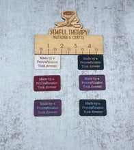 Load image into Gallery viewer, "Made By A Procraftinator" Cork Label Tags