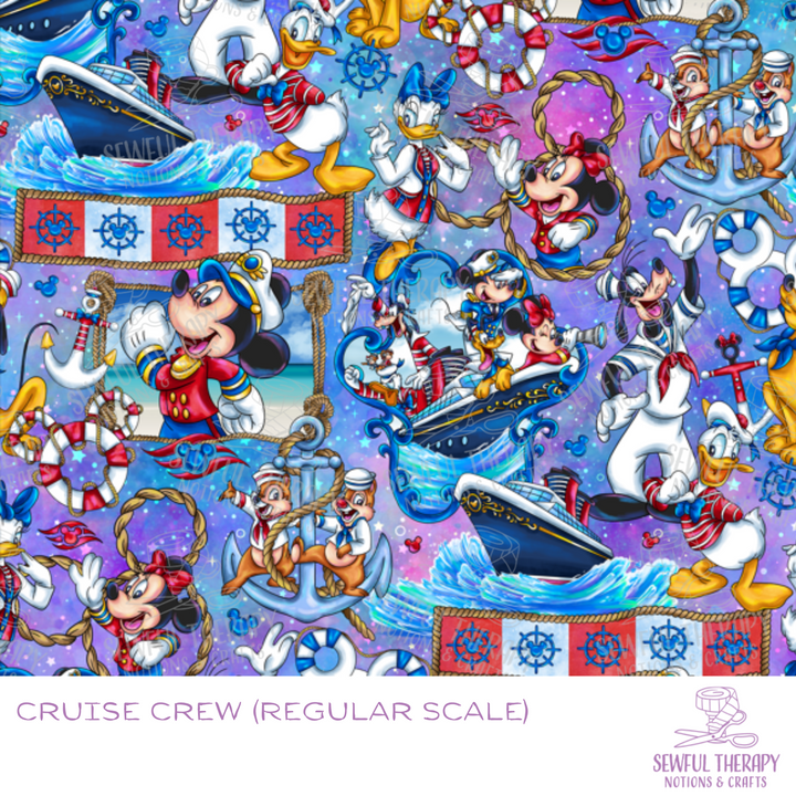 Cruise Crew Smooth Canvas Backed Vinyl (HY)