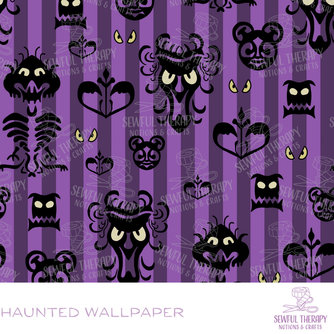 SewSquish Cloud (HY) - HAUNTED WALLPAPERS