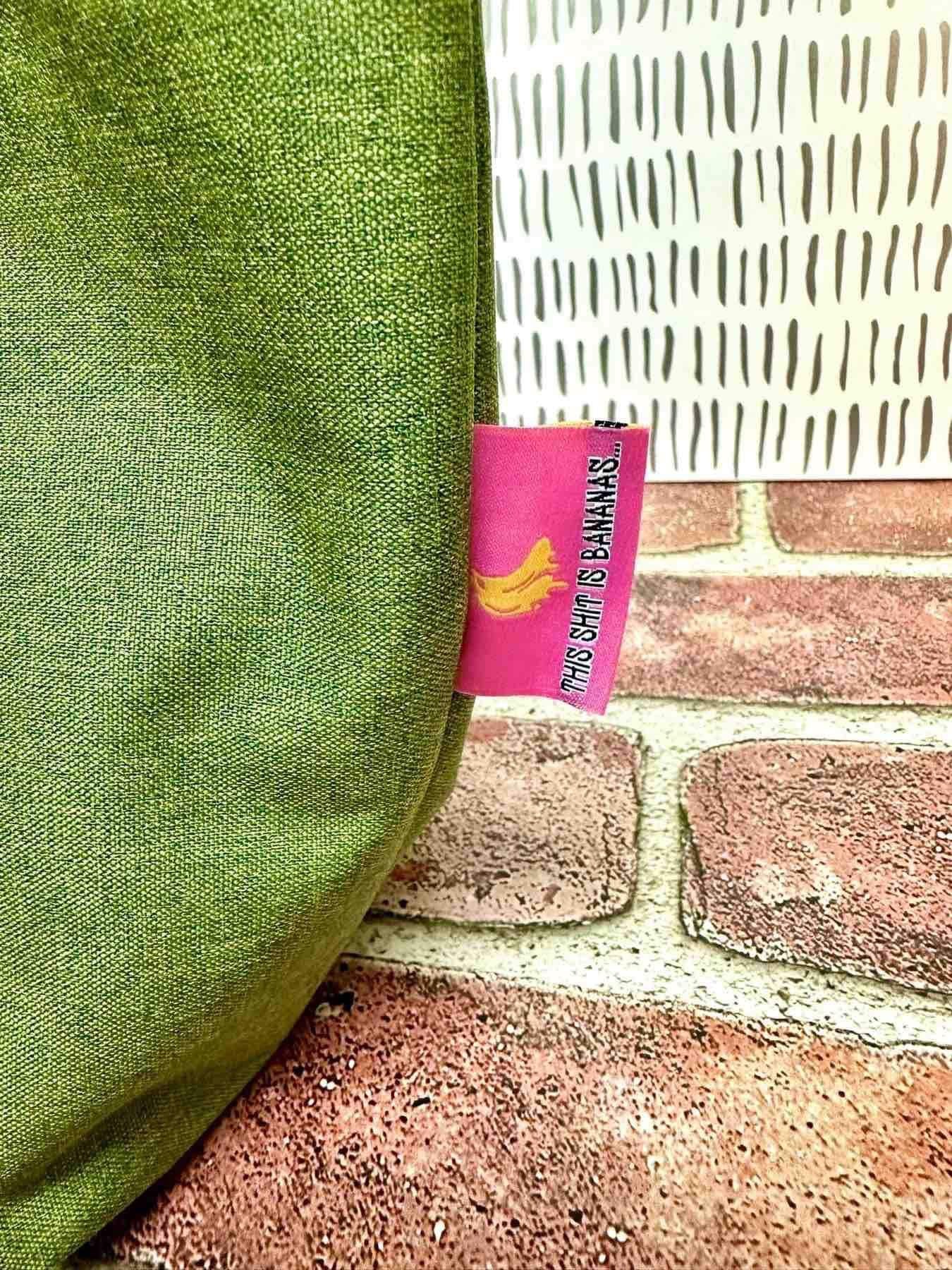 LINEN OXFORD - Mossy Green