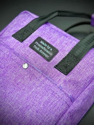 LINEN OXFORD - Purple