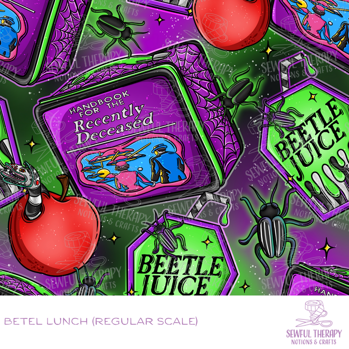 Sewful Adhesive Hexatex 420D (HALF Yard): Betel Lunch