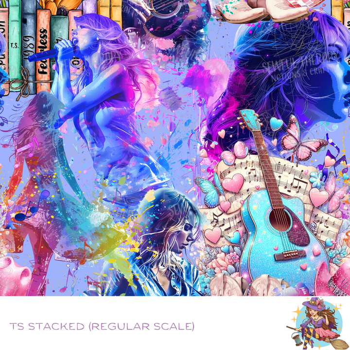 Sewful Adhesive Hexatex 420D (HALF Yard): TS Stacked