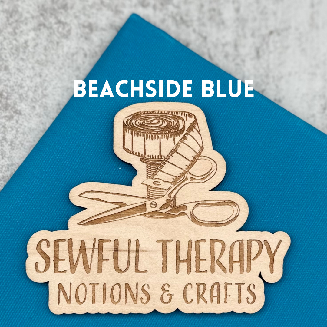 12oz Waxed Canvas Beachside Blue