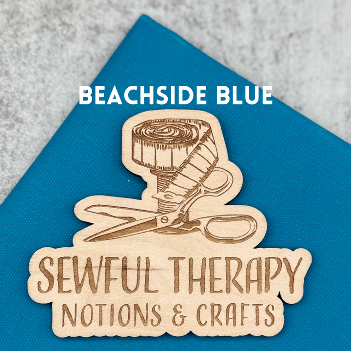 12oz Waxed Canvas Beachside Blue