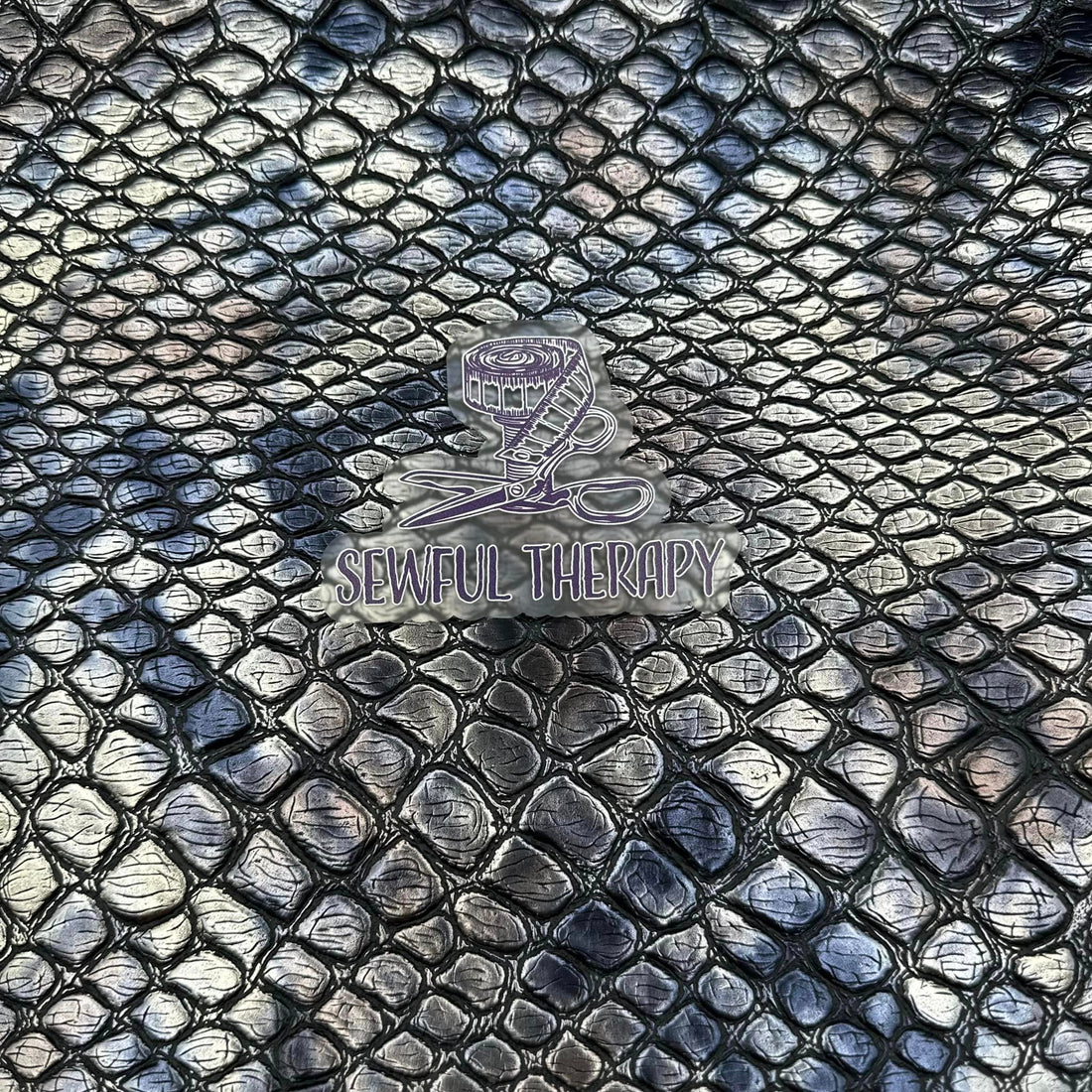 PREORDER 10-12 Business Weeks: Draconic Midnight Alloy Vinyl (Half Yard)