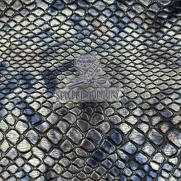 PREORDER 10-12 Business Weeks: Draconic Midnight Alloy Vinyl (Half Yard)