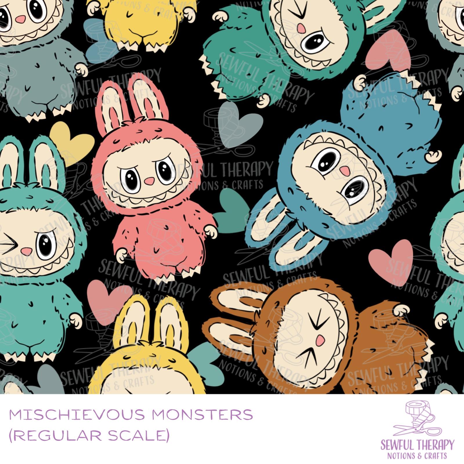 Mischievous Monsters Neoflex V2 (2.0mm Thick) Half Yard