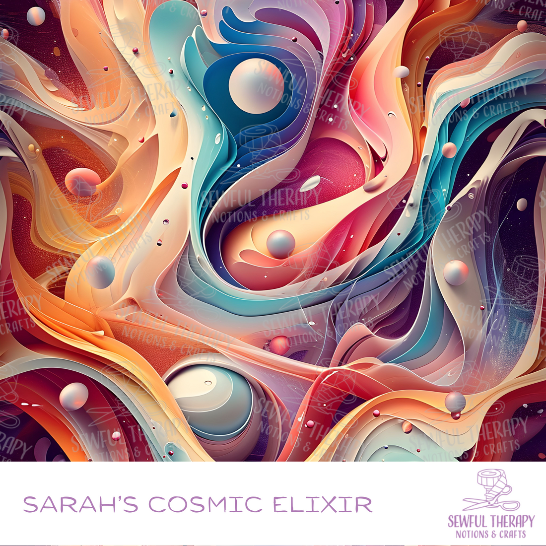 Sarah's Cosmic Elixir Vinyl (Half Yard)