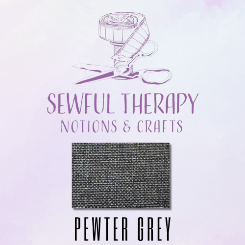 600D HEATHERED OXFORD - Pewter Grey