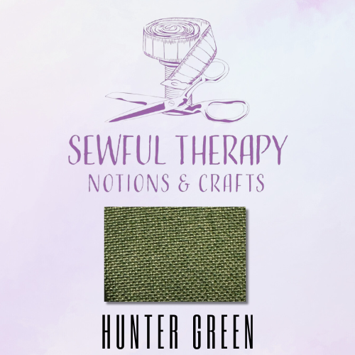 600D HEATHERED OXFORD - Hunter Green