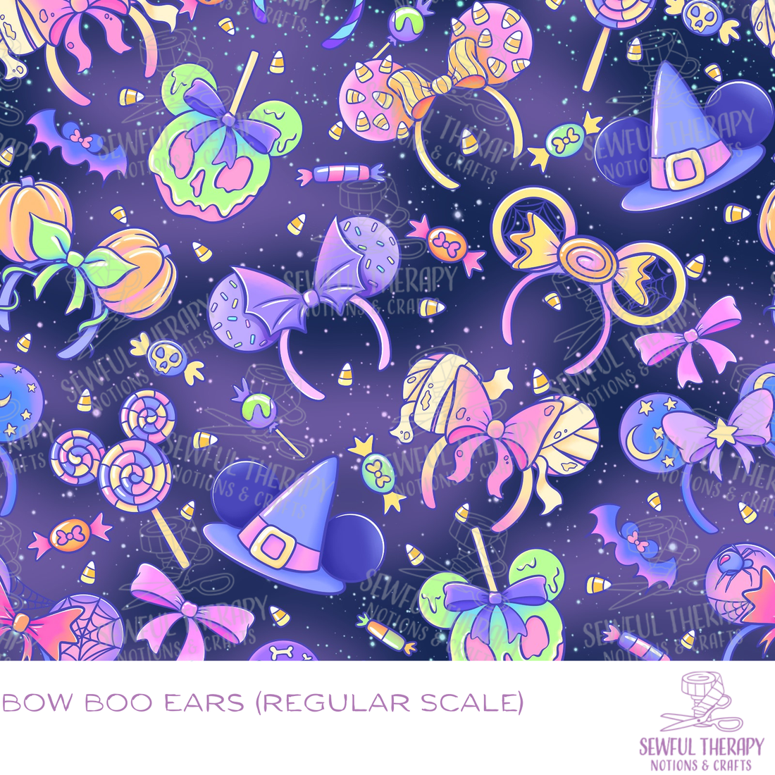 Boo Bow Ears SewSmooth (Yard)
