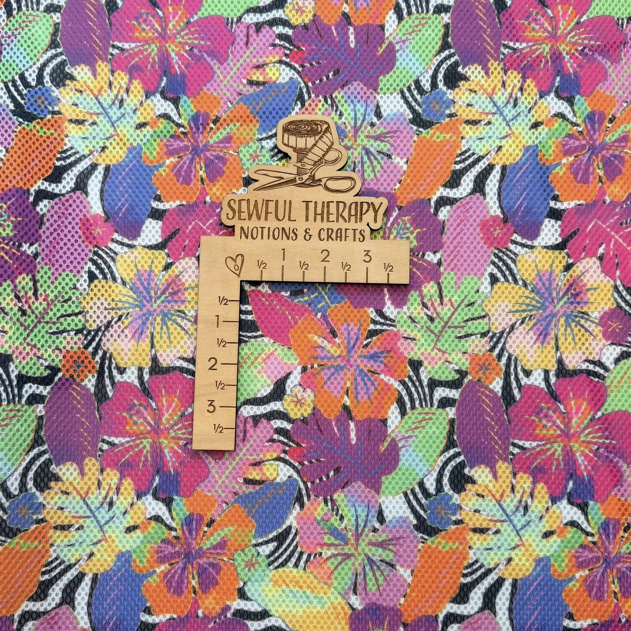 SewSquish Cloud (HY) - NEON TROPICAL FLOWERS