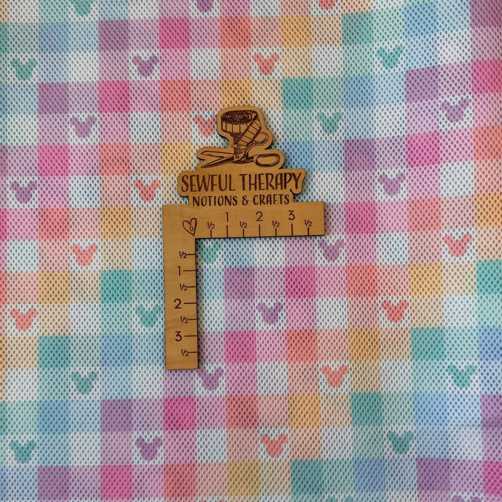 PREORDER 10-12 Business Weeks: SewSquish Cloud (HY) - CHECKERED MOUSE COLORFUL