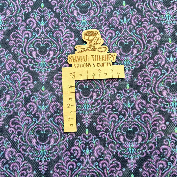 PREORDER 10-12 Business Weeks: SewSquish Cloud (HY) - BLACK MOUSE DAMASK