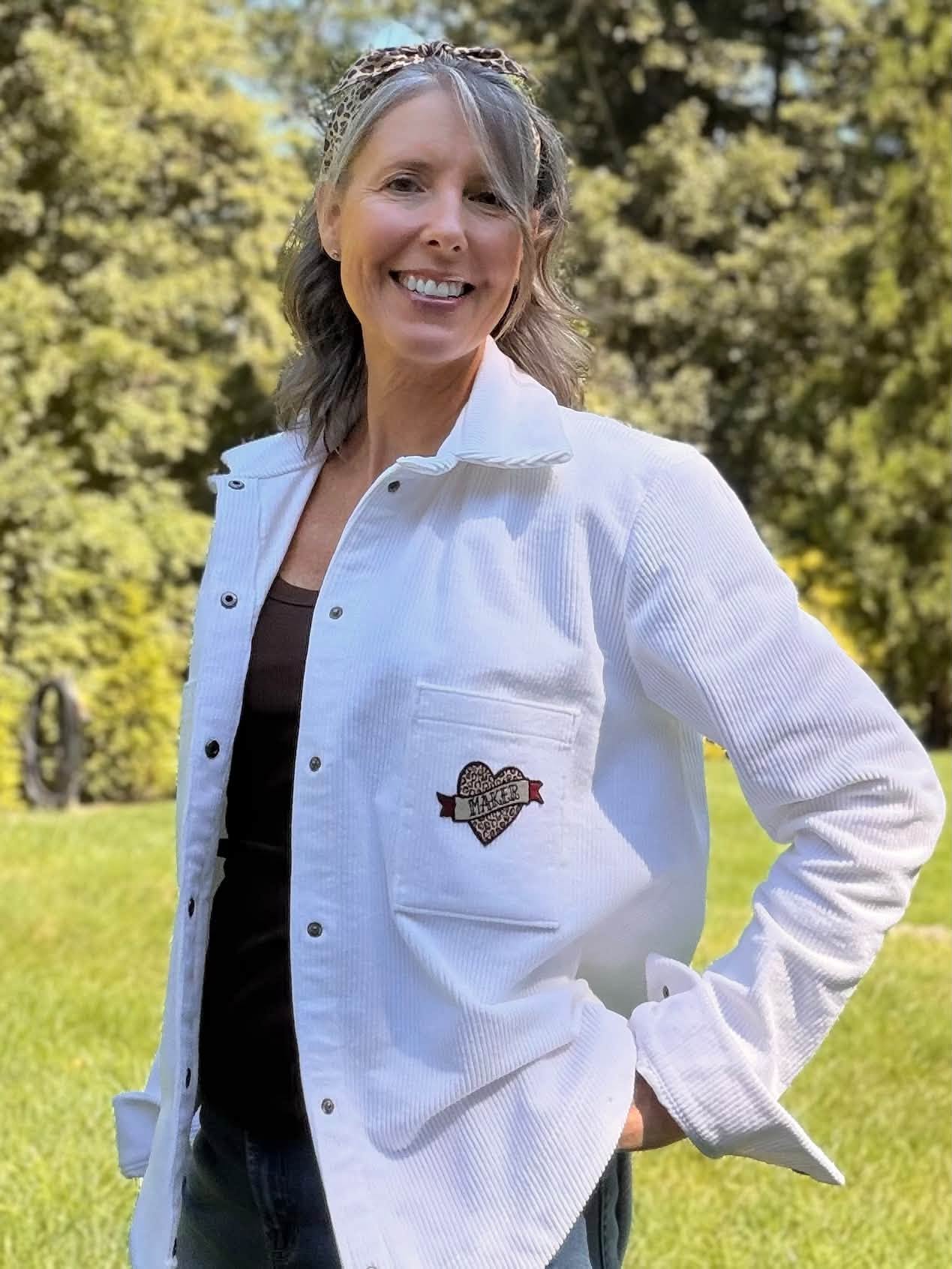 PREORDER 10-12 Business Weeks: White Corduroy - Yard