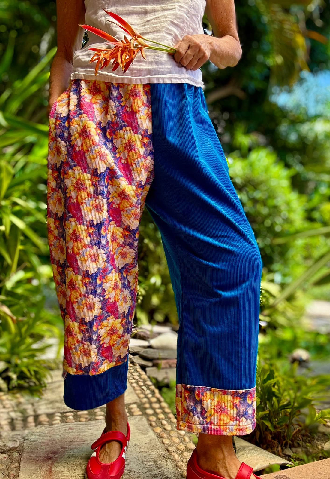 PREORDER 10-12 Business Weeks: Golden Hour Blooms Corduroy - Yard (Regular Scale)