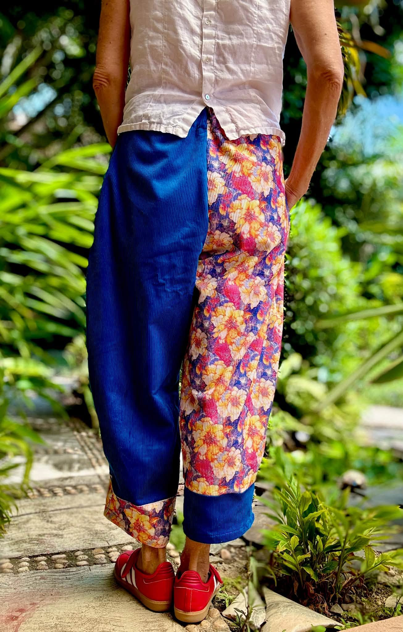 PREORDER 10-12 Business Weeks: Golden Hour Blooms Corduroy - Yard (Regular Scale)