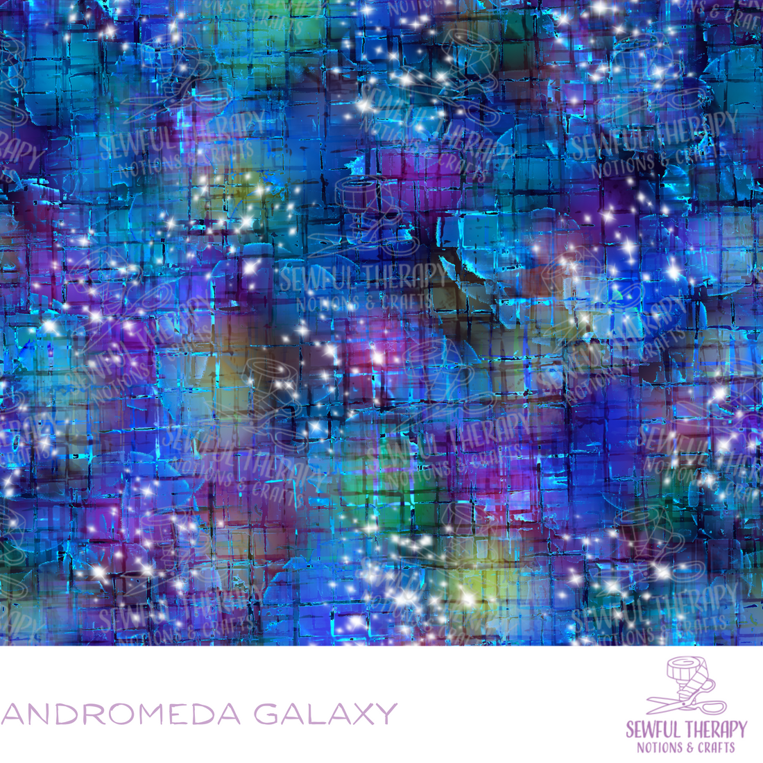 Sewful NON-Adhesive Hexatex 420D (Yard): Andromeda Galaxy