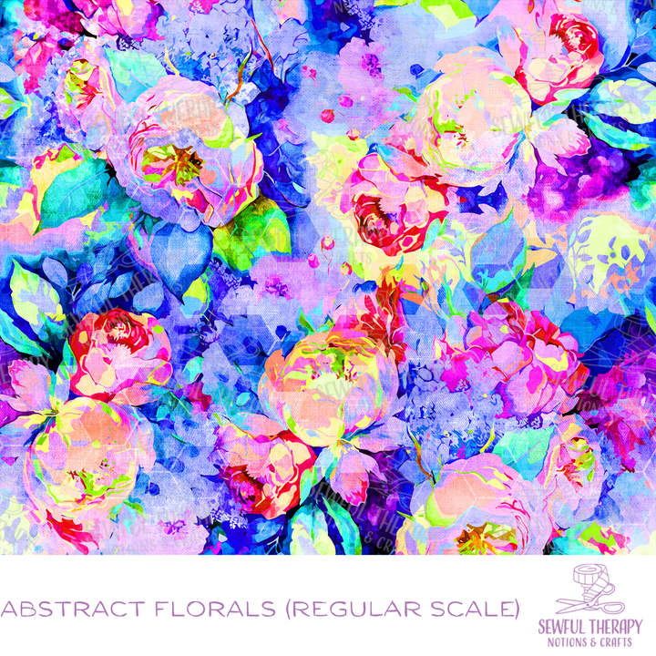 PREORDER 10-12 Business Weeks: Abstract Florals (Regular Scale)