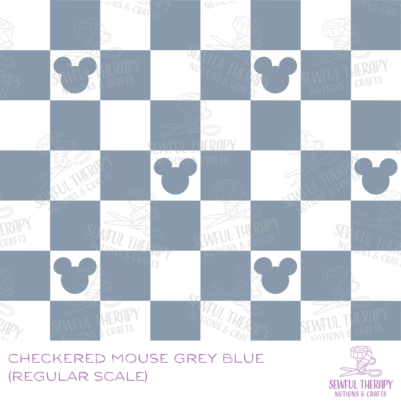 PREORDER 10-12 Business Weeks: Checkered Mouse (Regular Scale)