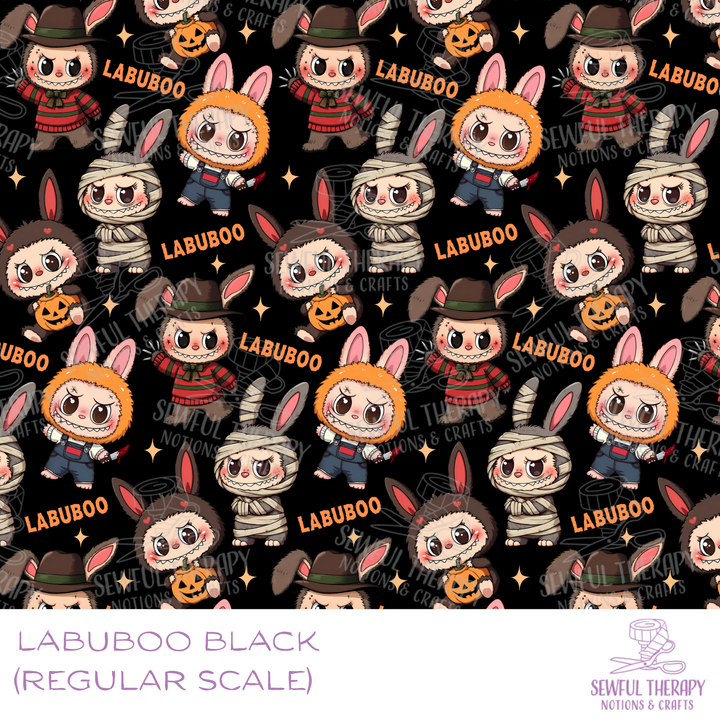 LabuBOO Black SewSmooth (Yard)