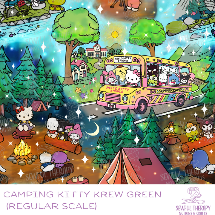 PREORDER 10-12 Business Weeks: Camping Kitty Krew (Regular Scale)