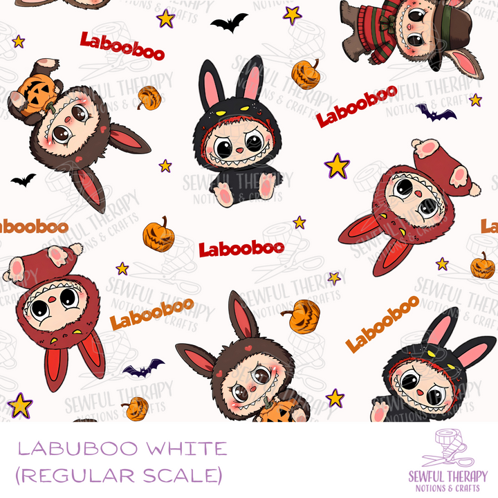 LabuBOO White Hexatex (Yard)