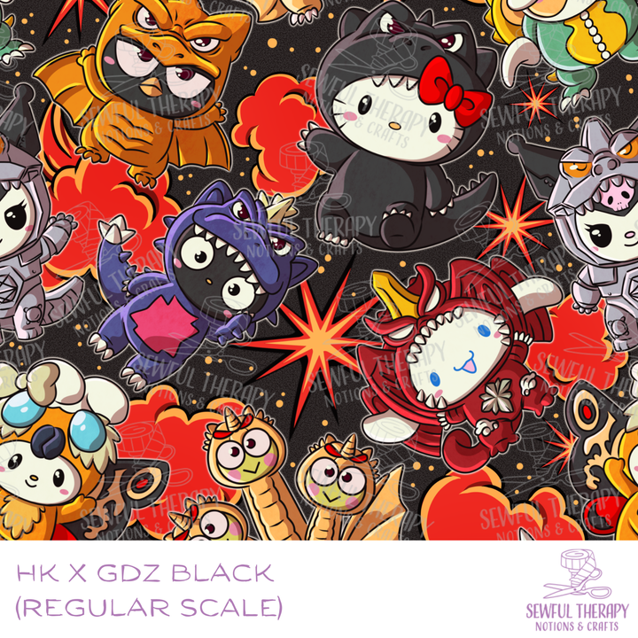 FLASH PREORDER 4-6 Business Weeks: HK x GDZ Black (Regular Scale)