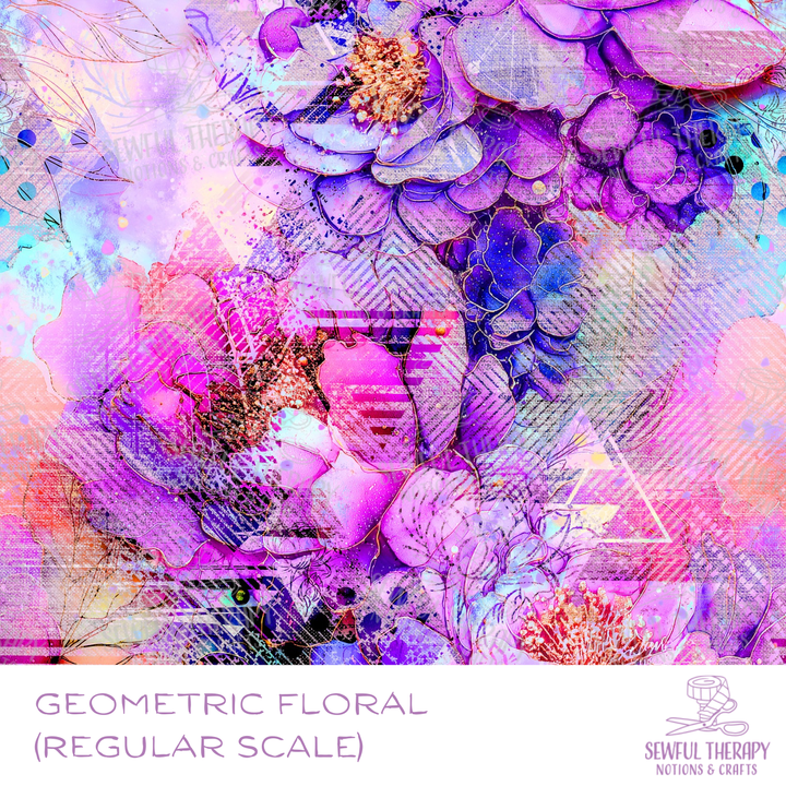 Geometric Floral SEWLUXE (YD)