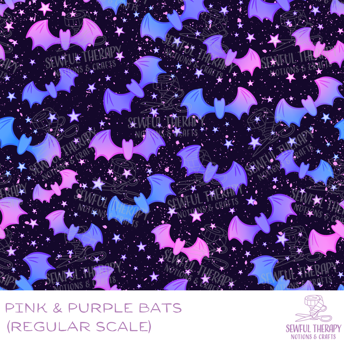 PREORDER 10-12 Business Weeks: Pink & Purple Bats (Regular Scale)