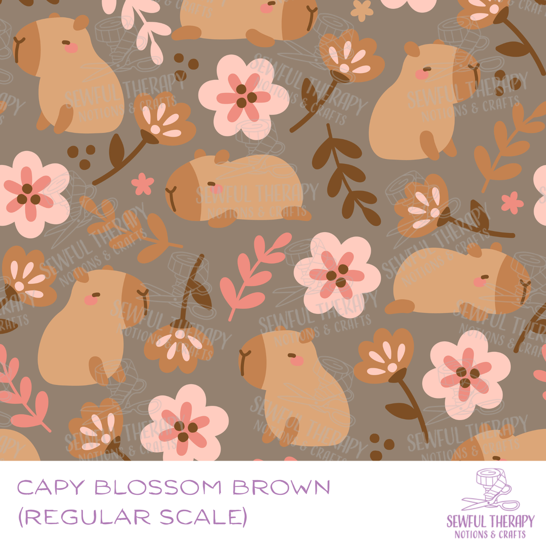 PREORDER 10-12 Business Weeks: Capy Blossom Brown (Regular Scale)