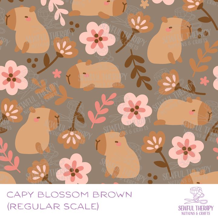 PREORDER 10-12 Business Weeks: Capy Blossom Brown (Regular Scale)