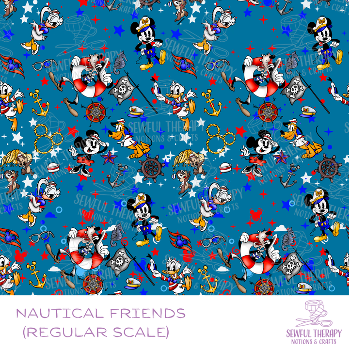 Nautical Friends SEWLUXE (YD)