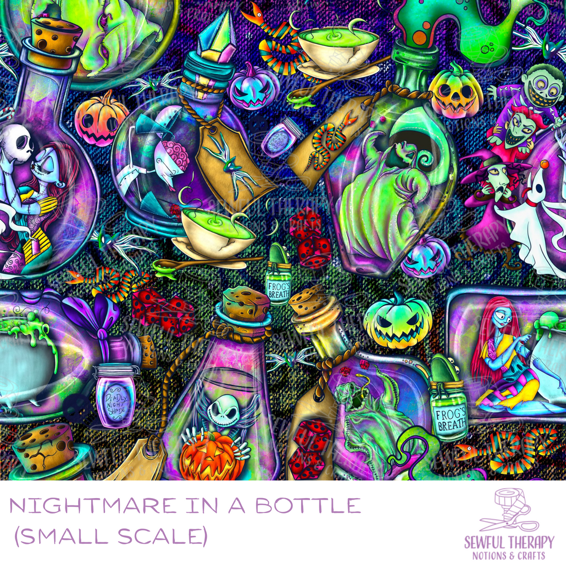 Nightmare in a Bottle Hexatex (Yard)