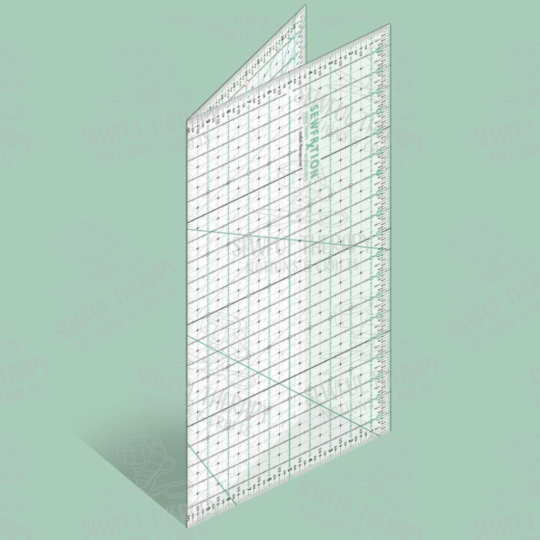 PREORDER 10-12 Business Weeks: Sewfrxtion™ Acrylic Rulers