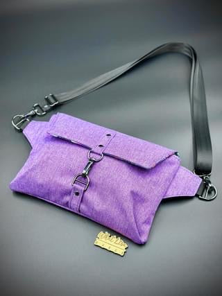 LINEN OXFORD - Purple