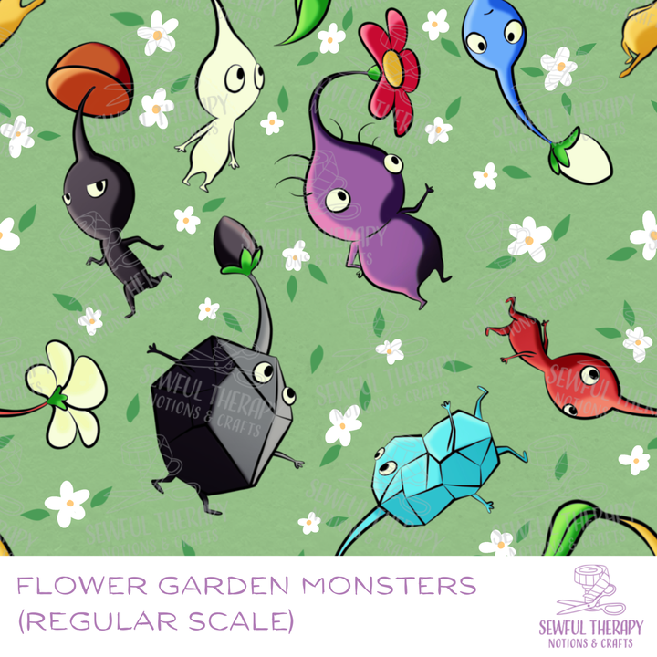 PREORDER 10-12 Business Weeks: Flower Garden Monsters (Regular Scale)