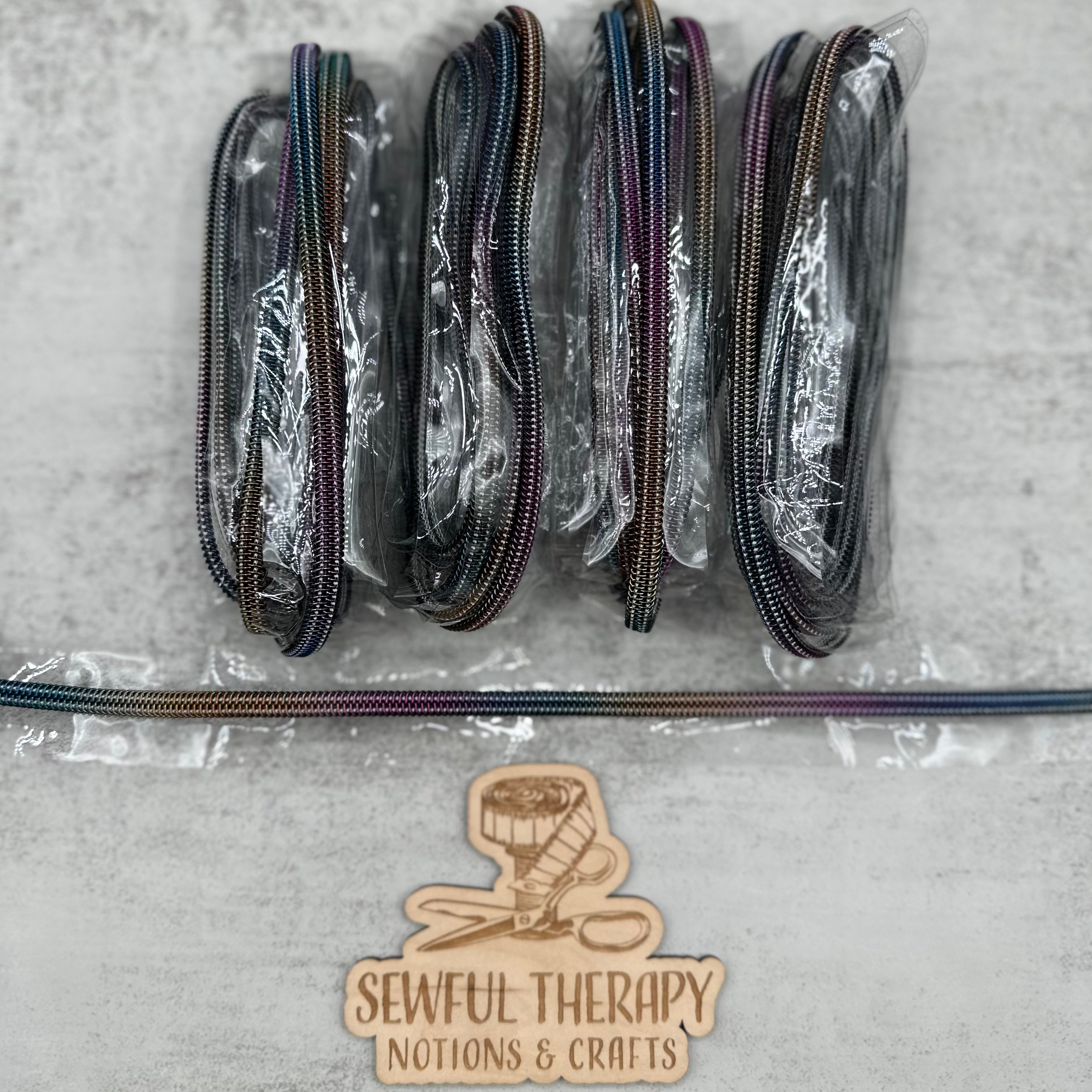 #5 Clear PVC Zipper Tape