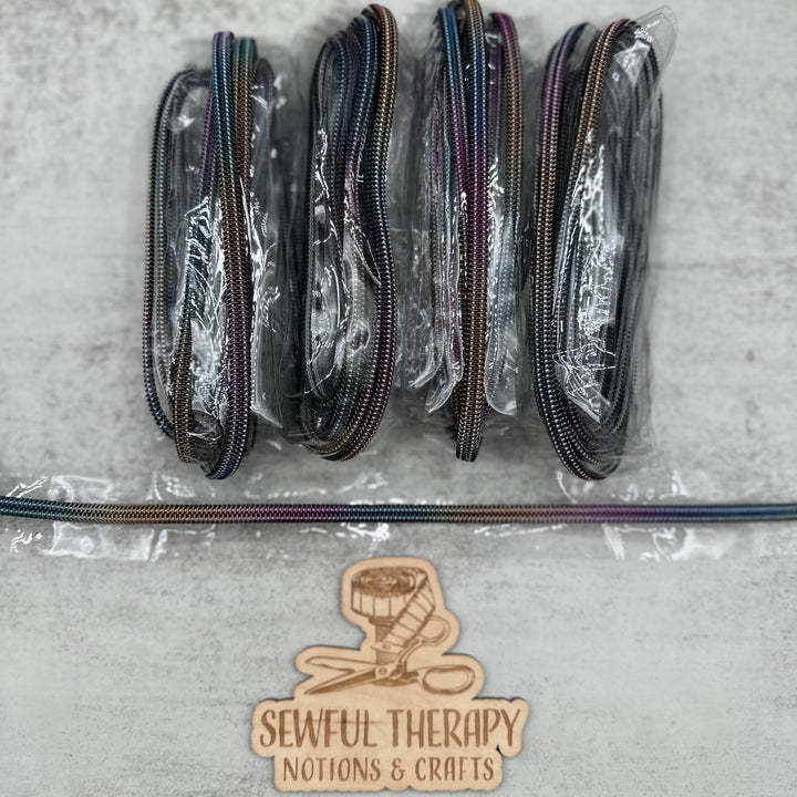 #5 Clear PVC Zipper Tape