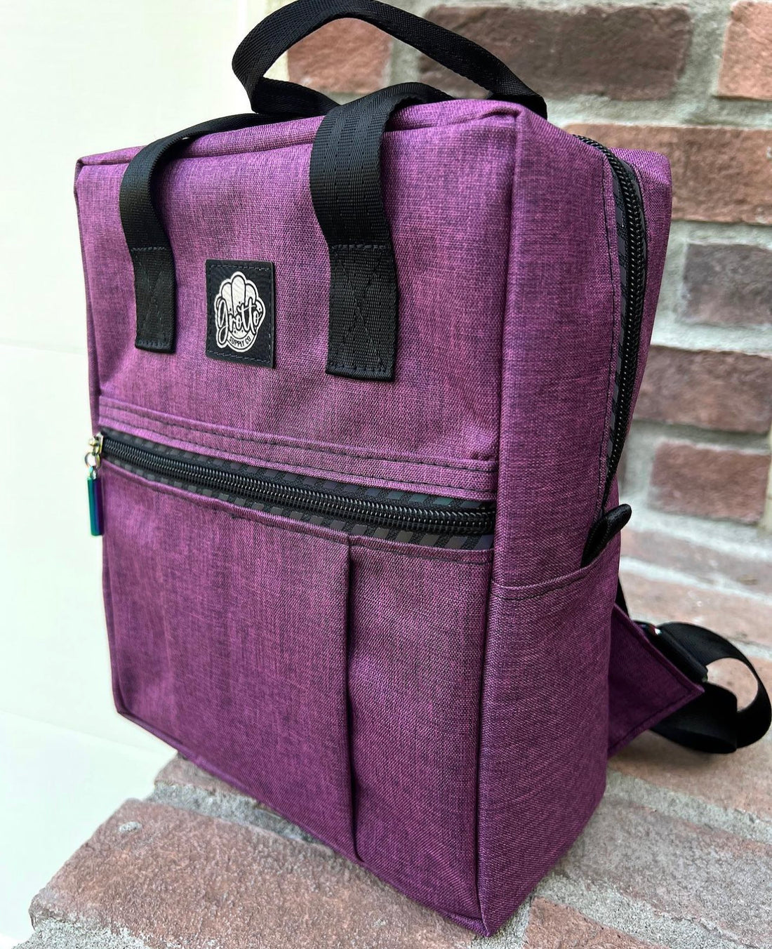 LINEN OXFORD - Plum