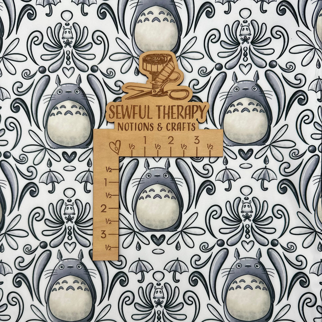 Friendly Forest Spirit White Damask SewSmooth (Yard)