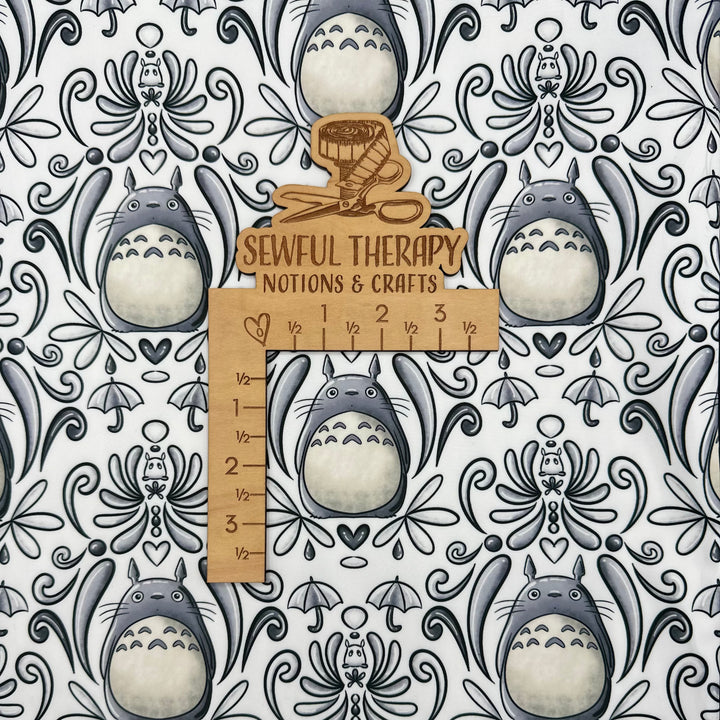 Friendly Forest Spirit White Damask SewSmooth (Yard)