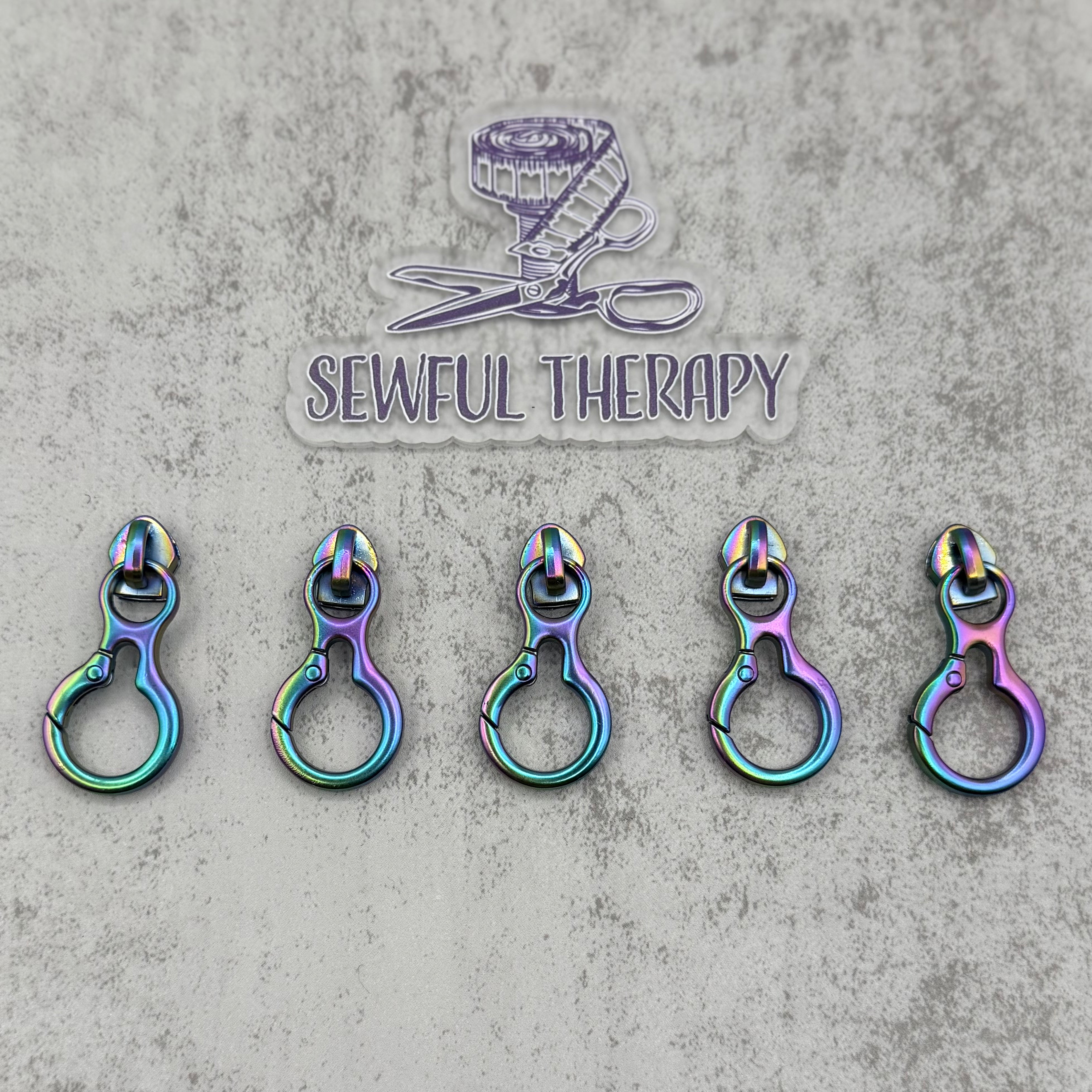 #5 Anti-Theft Zipper Pulls (Pack of 5)