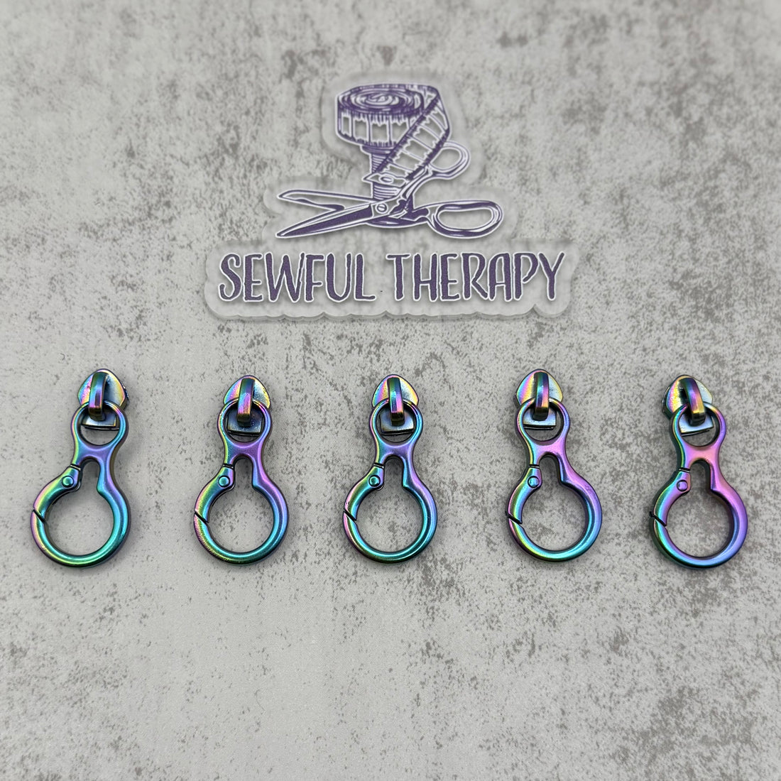 #5 Anti-Theft Zipper Pulls (Pack of 5)