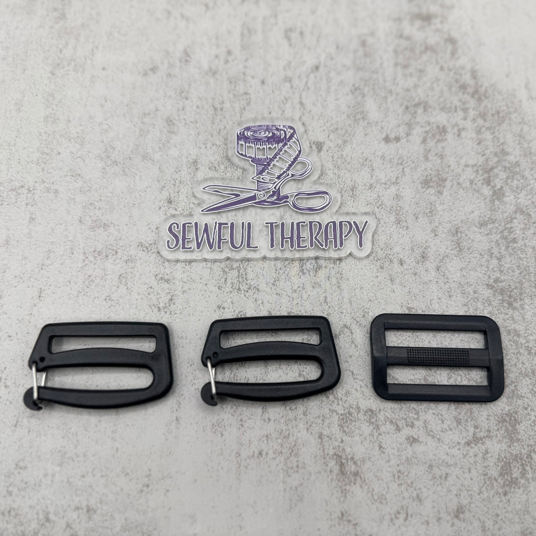 1.5” Quick Release Strap Extender Set (2 strap clip + 1 triglide)