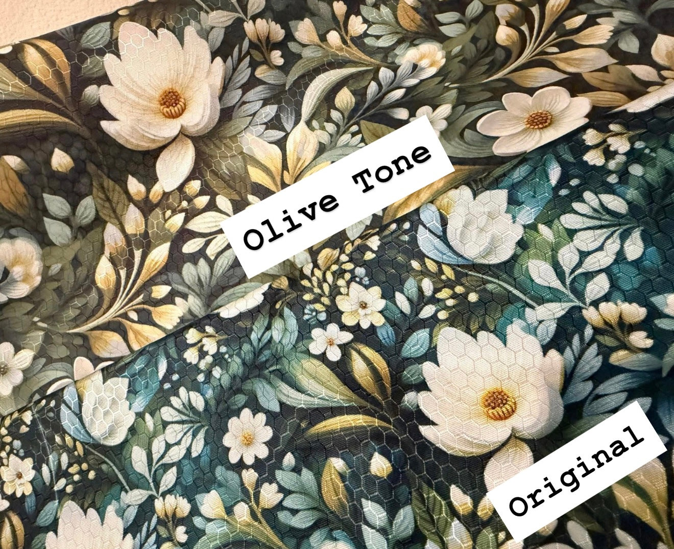 Sarah's OLIVE Tone Evergreen Hexatex (Yard)