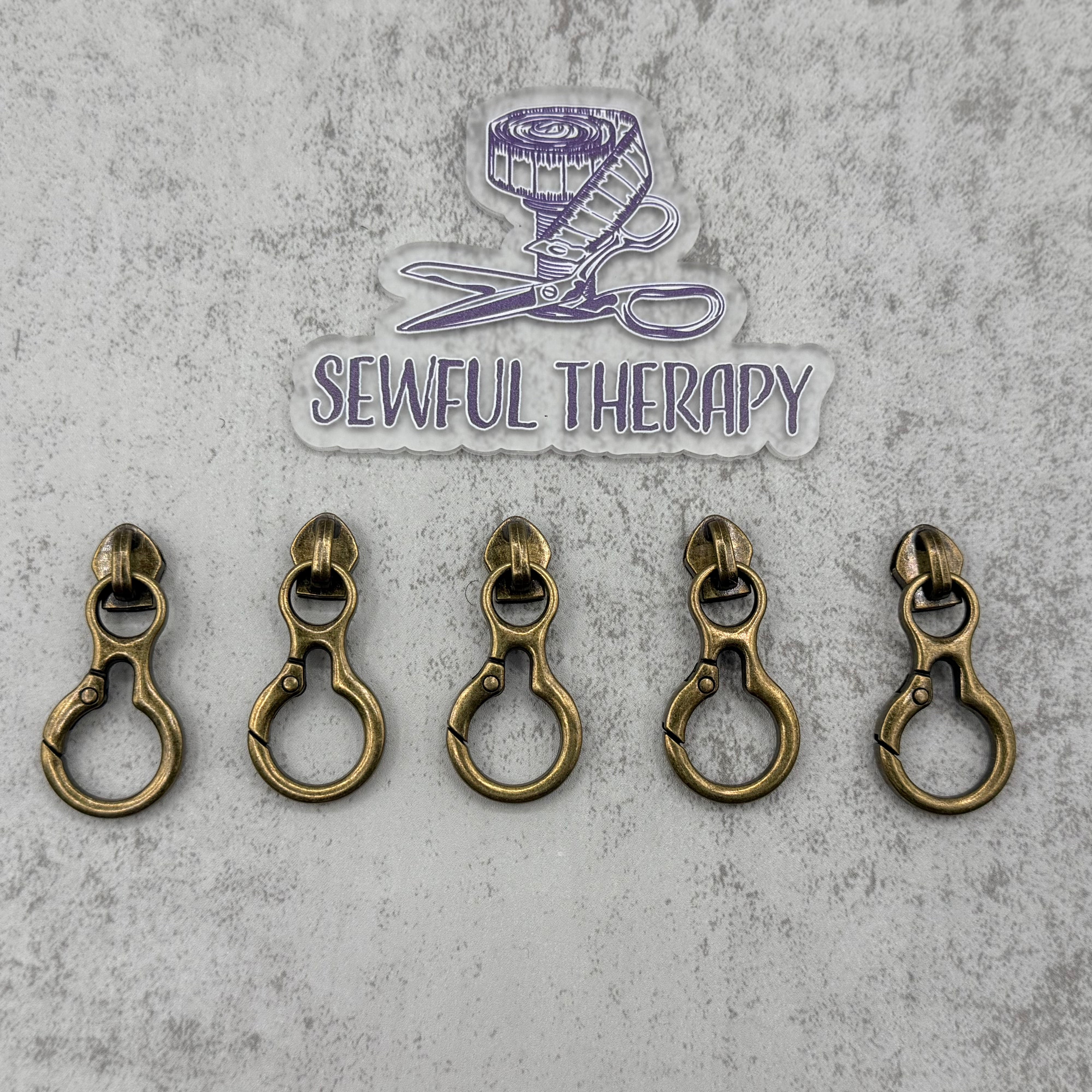 #5 Anti-Theft Zipper Pulls (Pack of 5)