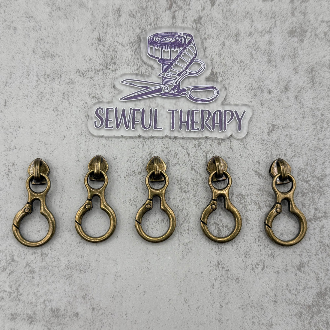 #5 Anti-Theft Zipper Pulls (Pack of 5)